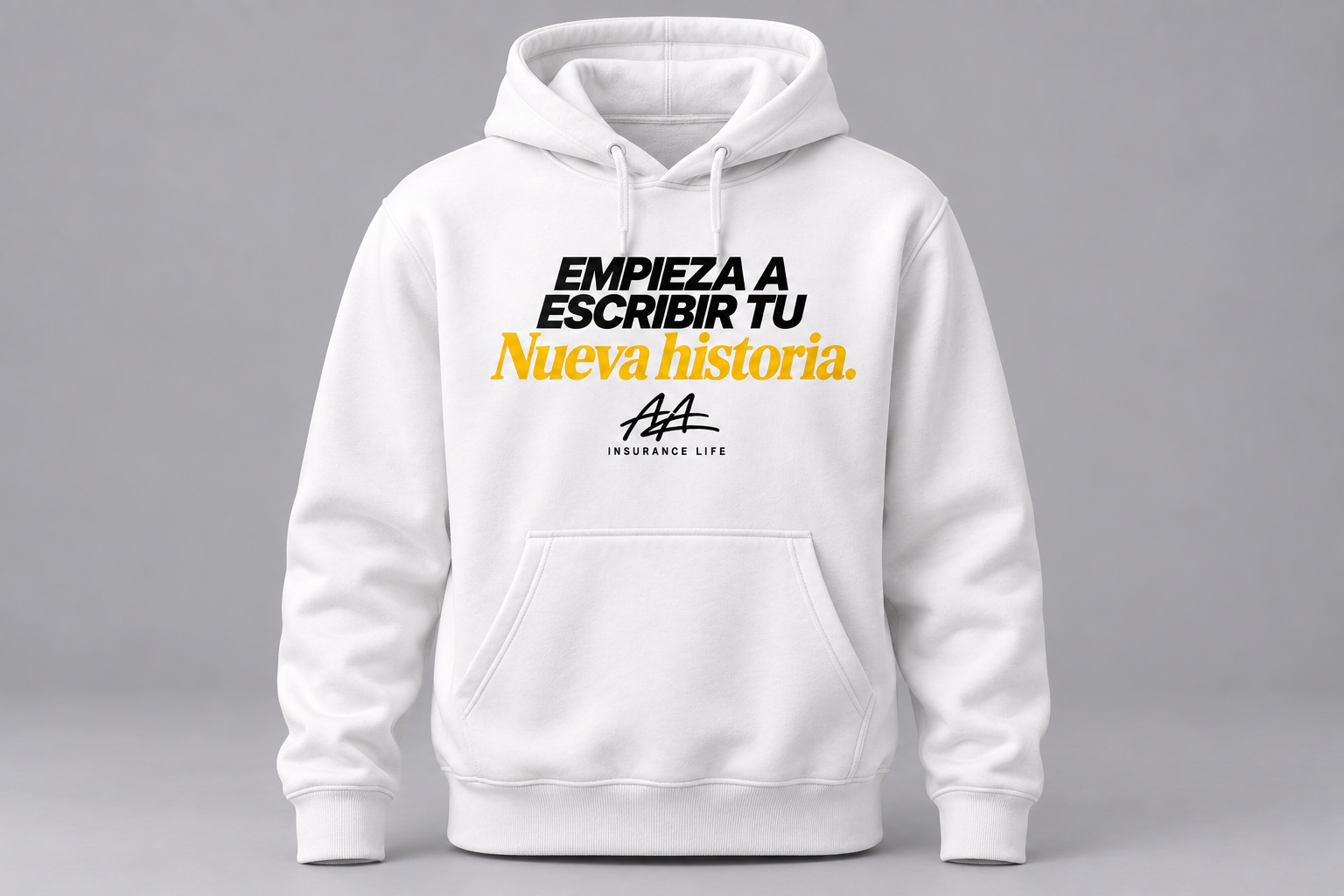 Hoodie · Nueva historia en Blanco
