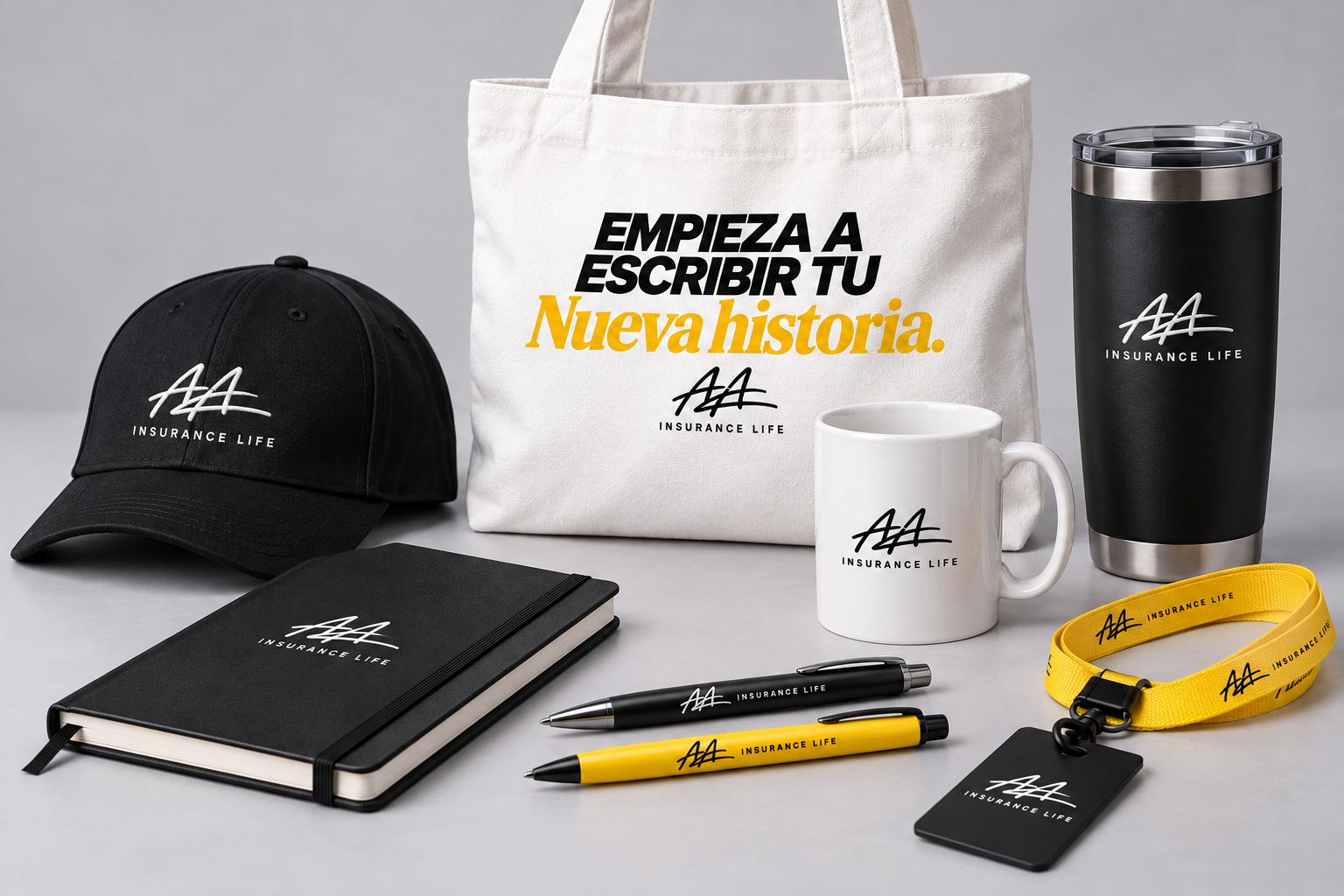 Colección de material POP AA Insurance Life